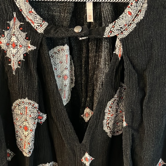 Free People Printed Medallion Tunic/Mini Dress - Picture 3 of 4